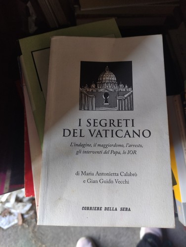 Libro segreti del vaticano - vaticano,
