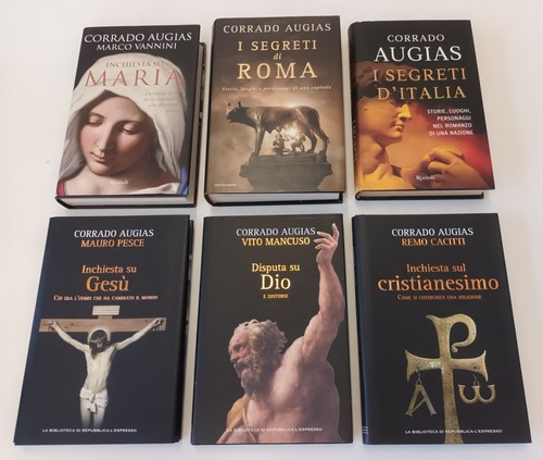 Lotto libri corrado augias - corrado,